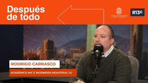 Rodrigo Carrasco hablando sobre ciencia de datos